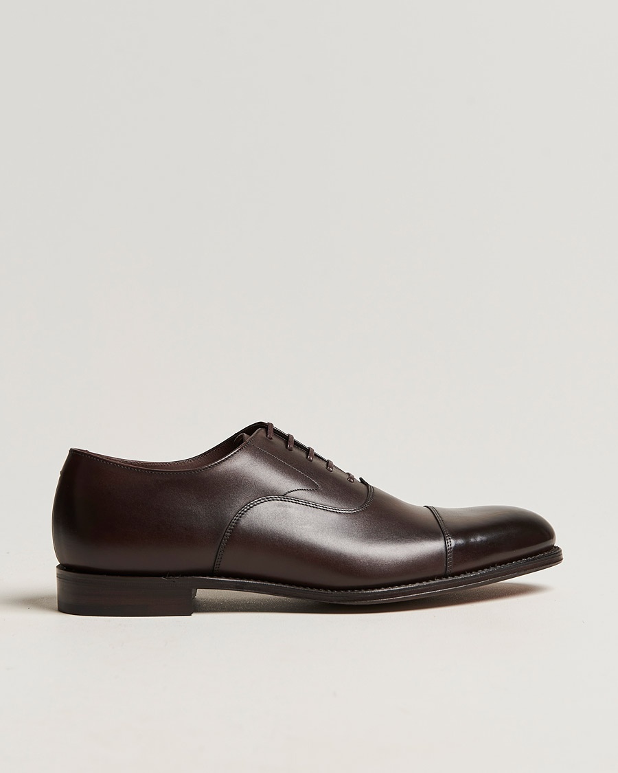 Herre | Tøj til bryllup | Loake 1880 Export Grade | Hanover Toe Cap Oxford Roasted Coffee