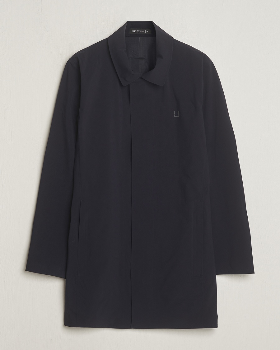 UBR Sky Fall Waterproof Coat Black Storm – Sort