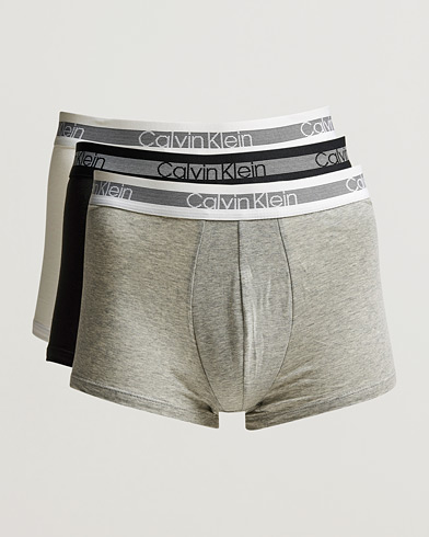 Herre |  | Calvin Klein | Cooling Trunk 3-Pack Grey/Black/White