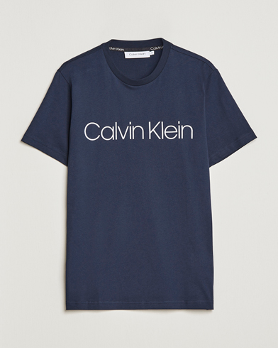 Herre | Calvin Klein | Calvin Klein | Front Logo Tee Navy