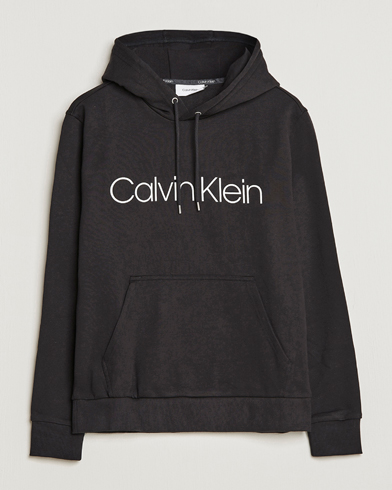 Herre |  | Calvin Klein | Front Logo Hoodie Black