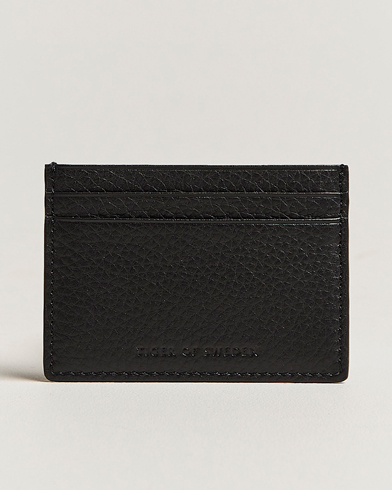 Kortholdere |  Wake Grained Leather Cardholder Black