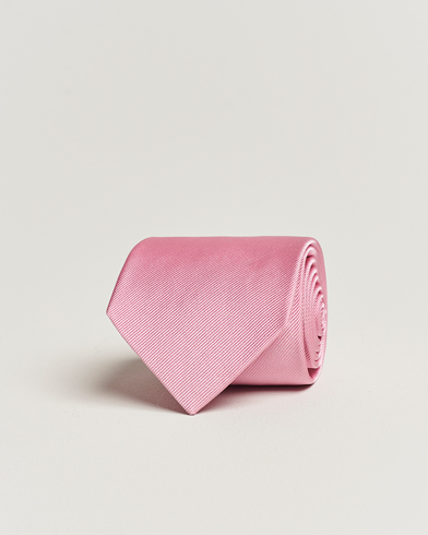 Herre | Slips | Amanda Christensen | Plain Classic Tie 8 cm Pink