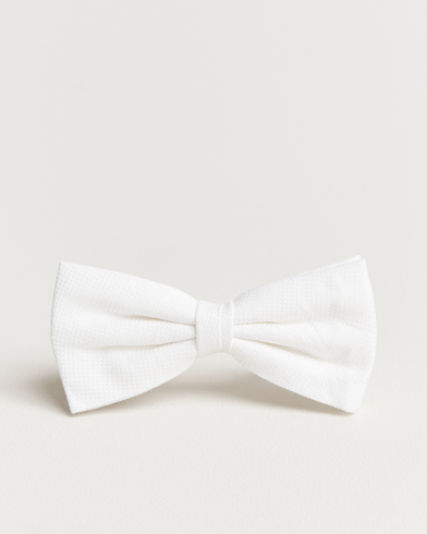 Herre | Business & Beyond | Amanda Christensen | Cotton Pique Pre Tie White