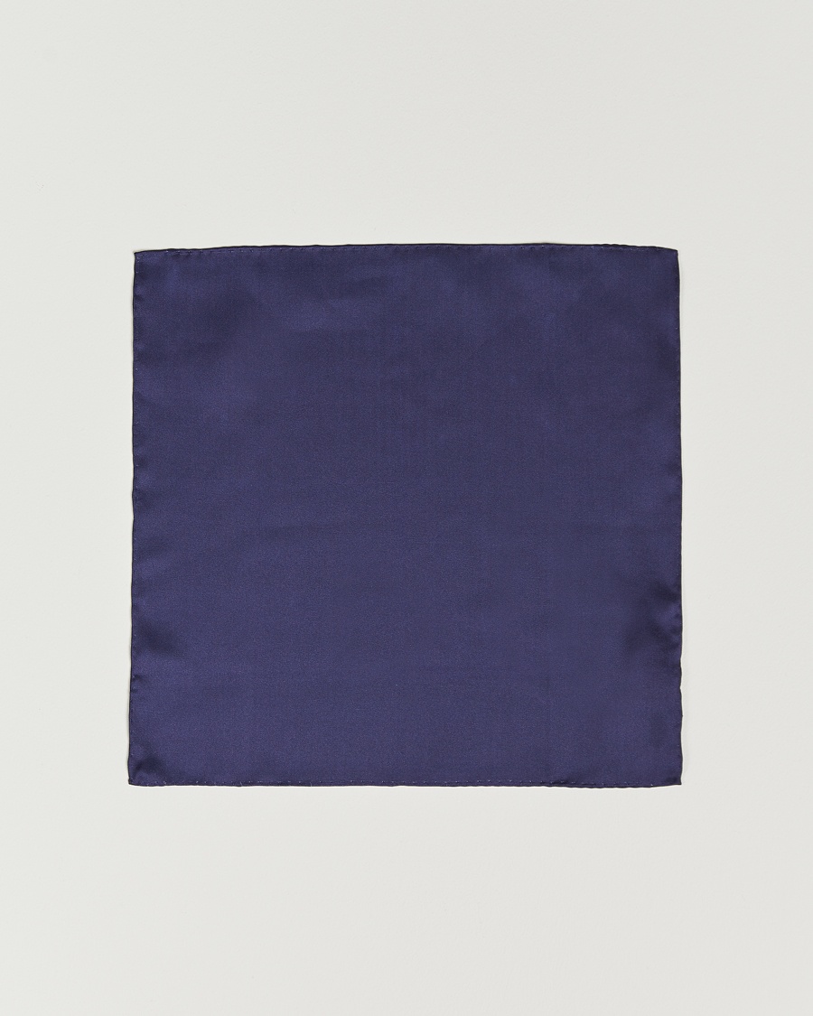  Handkercheif Silk Navy