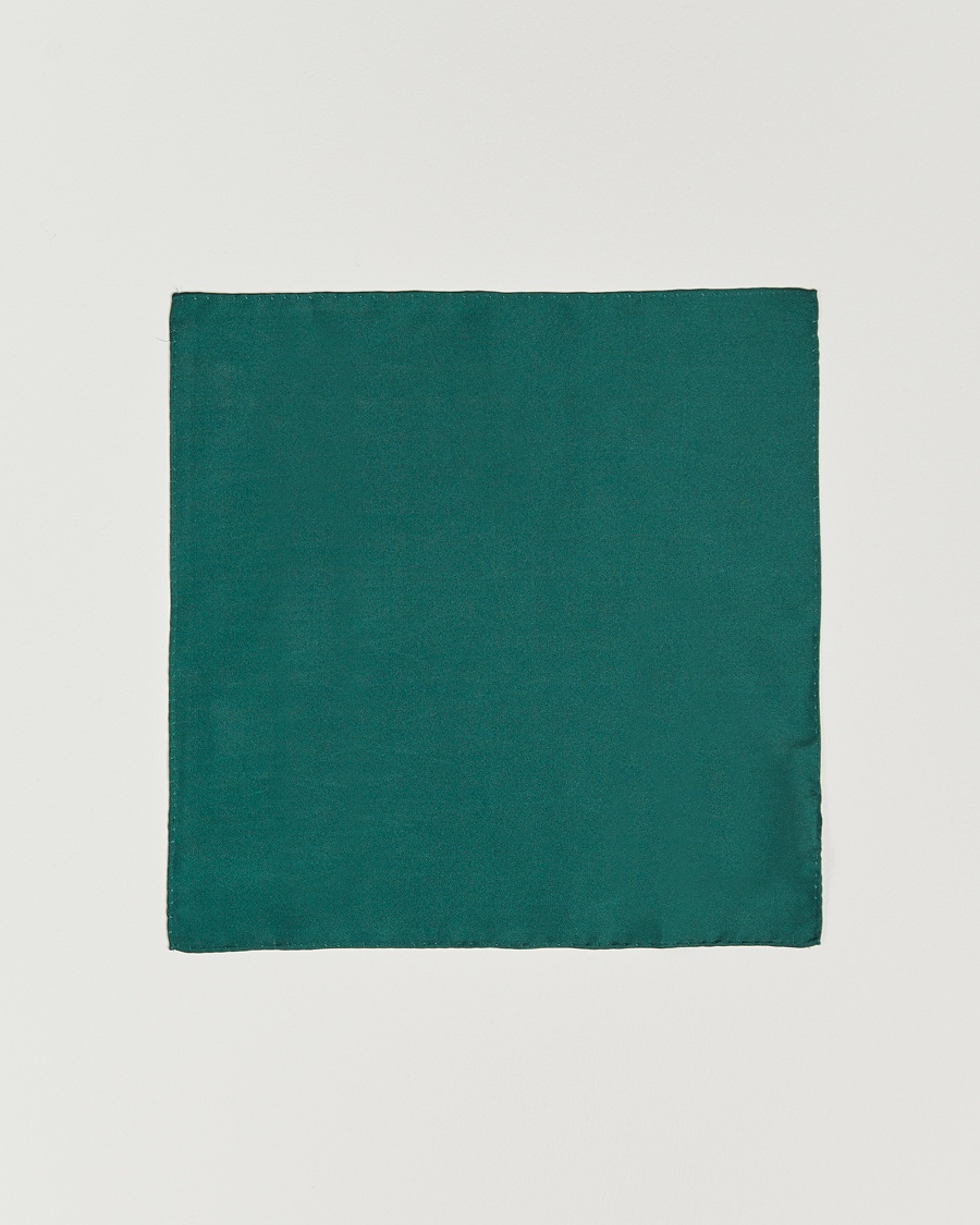 Amanda Christensen Handkercheif Silk Green – Grøn
