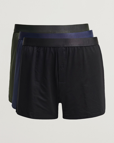 Herre | Boxershorts | CDLP | 3-Pack Boxer Shorts Black/Army/Navy