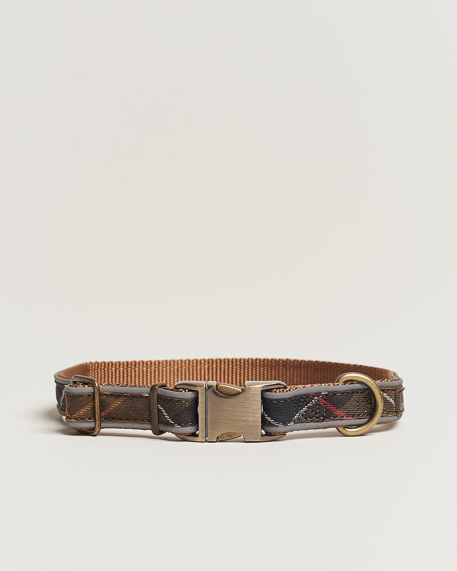 Herre |  | Barbour International | Reflective Tartan Dog Collar Classic