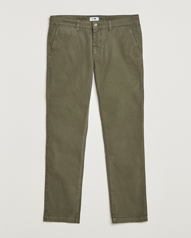 Herre | Afdelinger  | NN07 | Marco Slim Fit Stretch Chinos Army Green