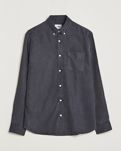 Denimskjorter |  Levon Tencel Denim Shirt Black