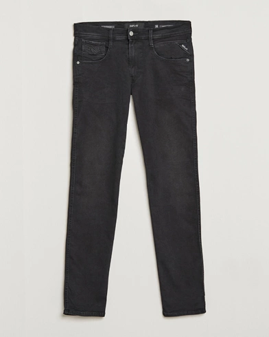 Herre | Grå jeans | Replay | Anbass Hyperflex Clouds Jeans Black