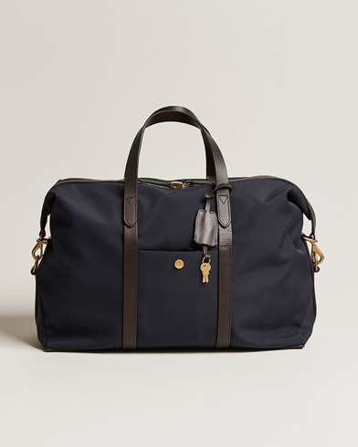 Taske |  M/S Avail 48h Nylon Weekendbag Navy/Dark Brown