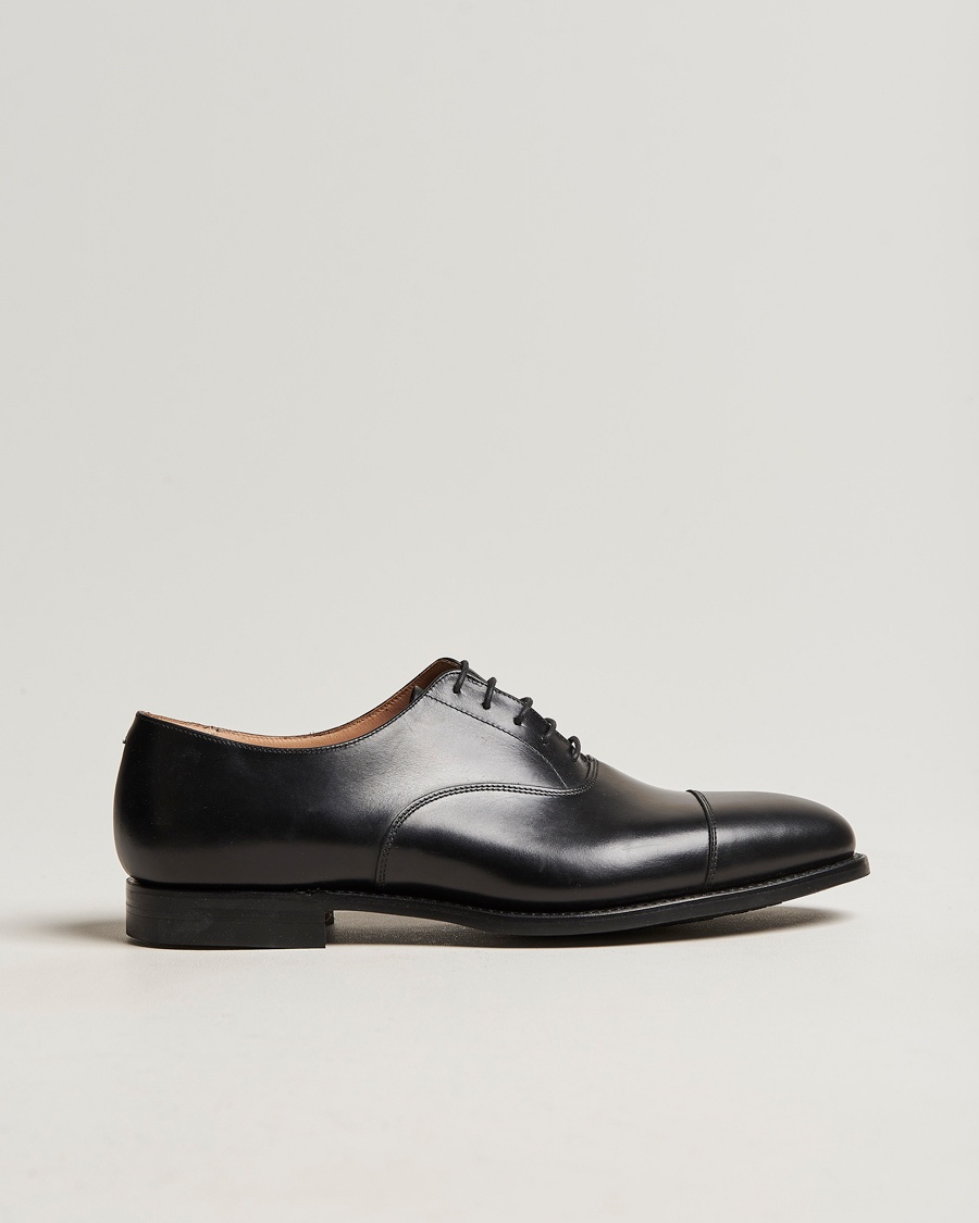 Crockett & Jones Connaught 2 City Sole Black Calf – Sort