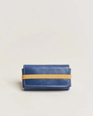 Herre | Nyheder | Eight & Bob | Perfume Leather Case Navy Blue