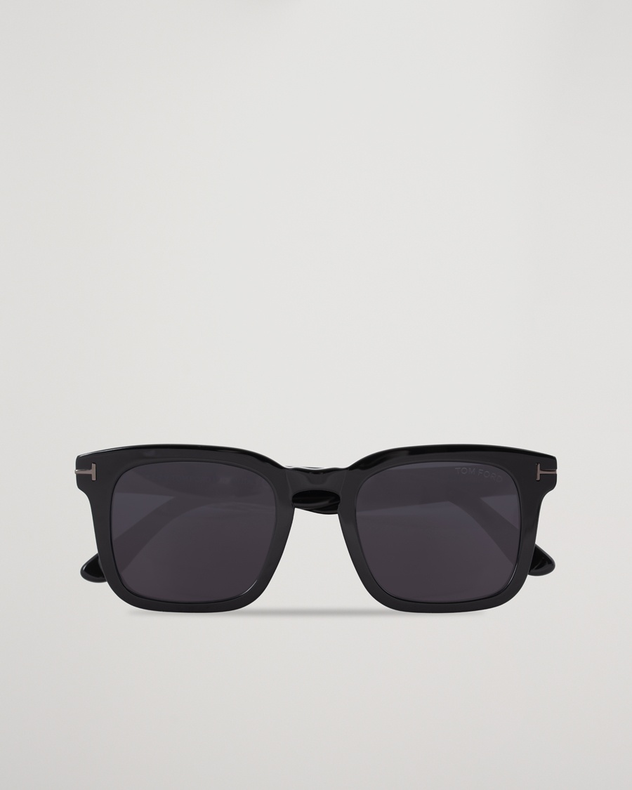 Tom Ford Dax TF0751-N Sunglasses Black – Sort