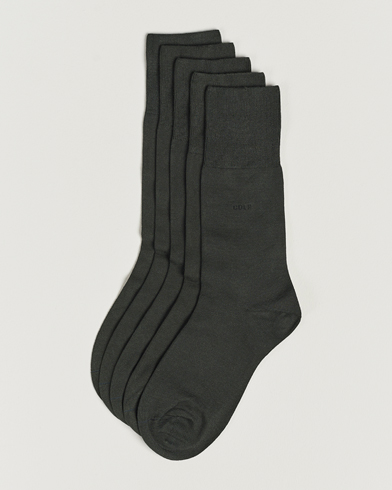 Herre | New Nordics | CDLP | 5-Pack Bamboo Socks Charcoal Grey