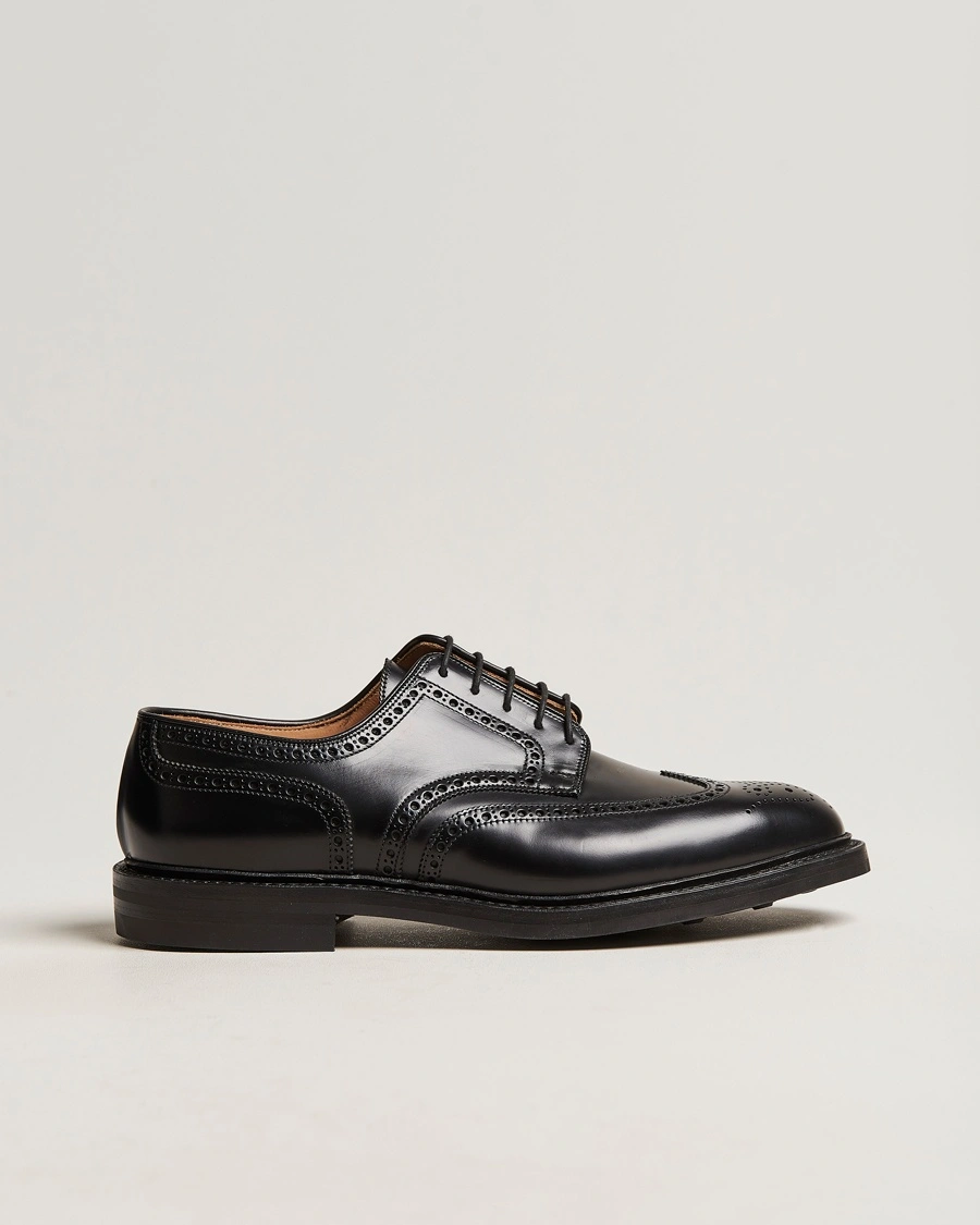 Crockett & Jones Pembroke Derbys Black Calf – Sort