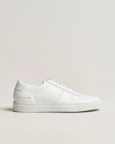 Herre | Sneakers med lavt skaft | Common Projects | B Ball Leather Sneaker White