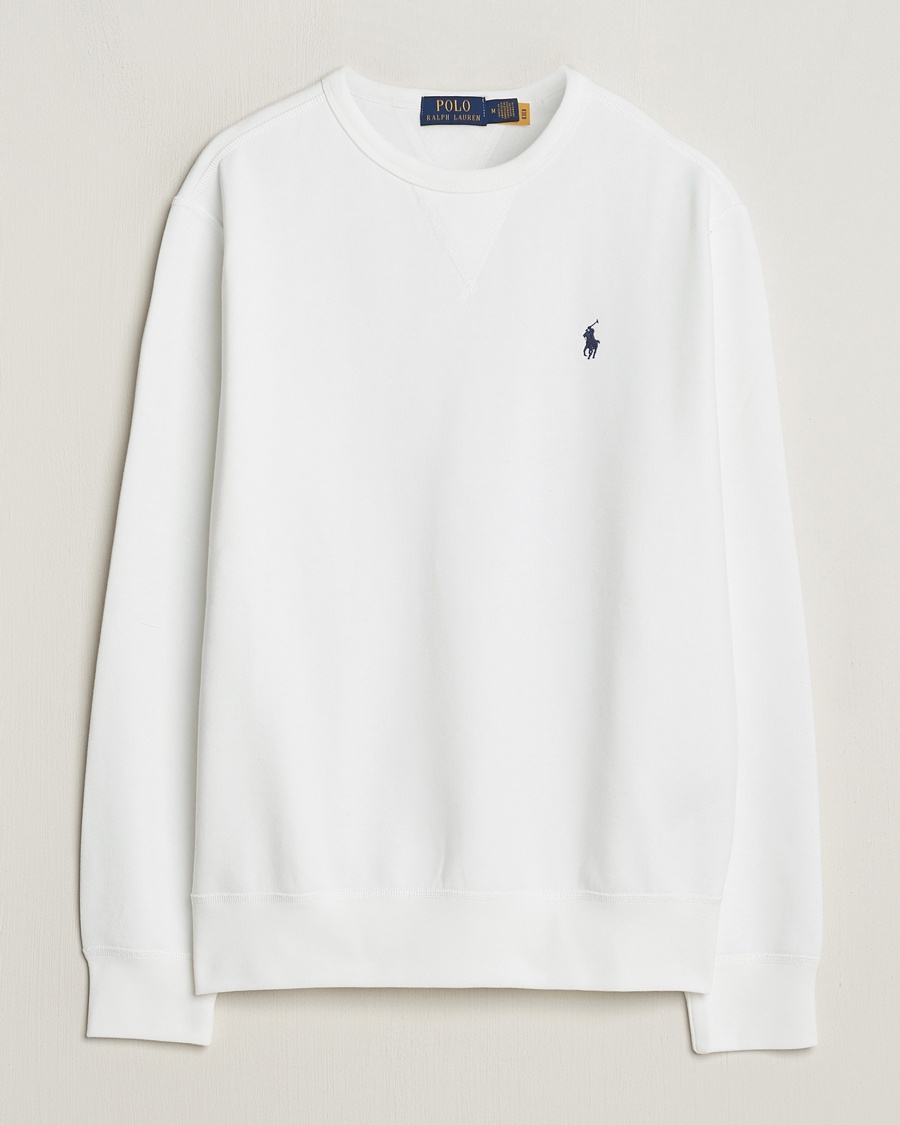 Polo Ralph Lauren Crew Neck Sweatshirt White – Hvid