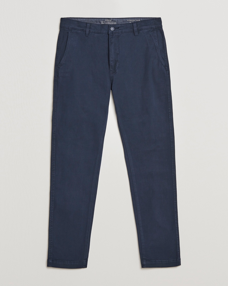 Levi's Garment Dyed Stretch Chino Baltic Navy – Blå
