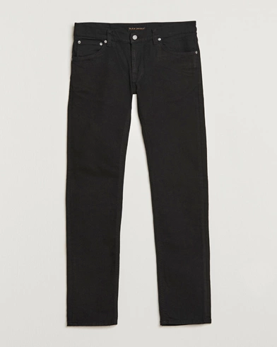 Herre |  | Nudie Jeans | Tight Terry Organic Jeans Ever Black