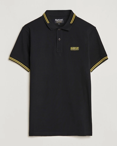 Herre | Barbour International | Barbour International | Essential Tipped Polo Black