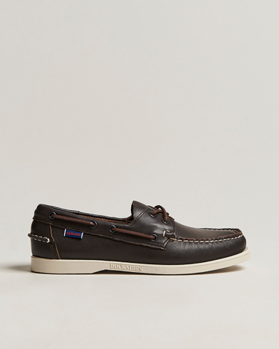 Herre | Sommerens sko | Sebago | Dockside Boat Shoe Dark Brown