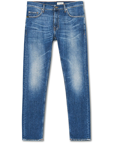 Herre | Jeans | Tiger of Sweden | Pistolero Stretch Organic Cotton Son Jeans Mid Blue