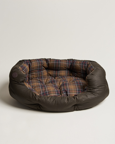 Herre |  | Barbour Heritage | Wax Cotton Dog Bed 35' Olive