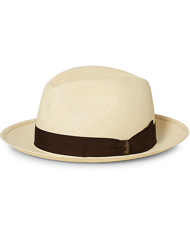 Hat |  Panama Quito With Medium Brim Brown