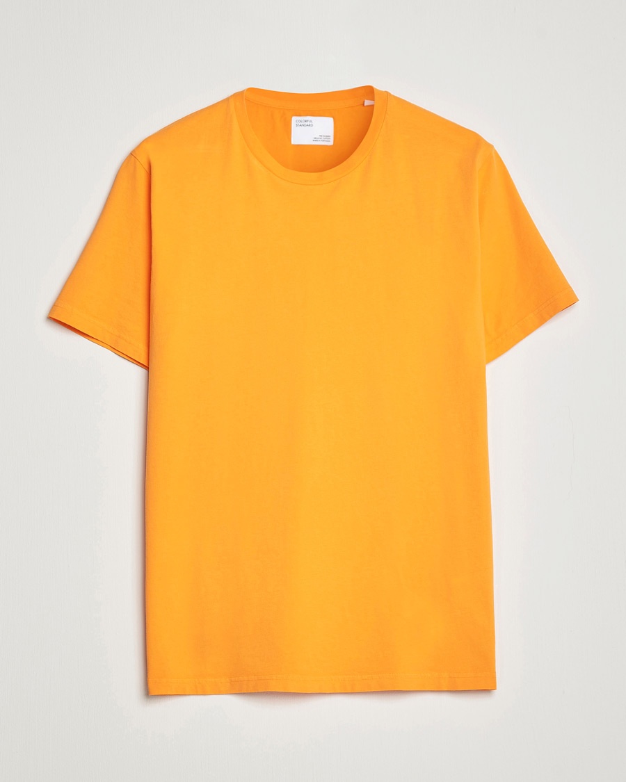 Herre | Contemporary Creators | Colorful Standard | Classic Organic T-Shirt Sunny Orange