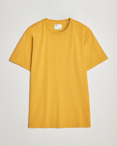 Herre | Kortærmede t-shirts | Colorful Standard | Classic Organic T-Shirt Burned Yellow