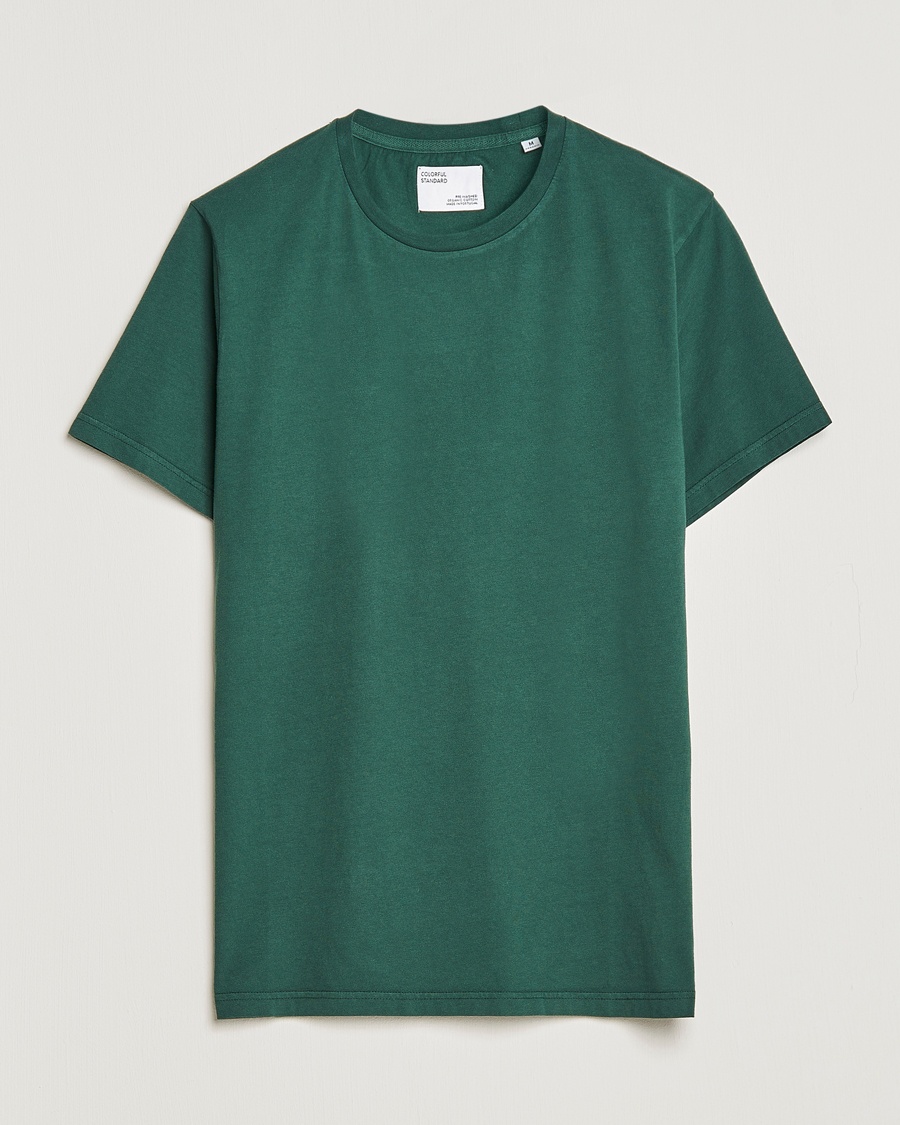 Colorful Standard Classic Organic T-Shirt Emerald Green – Grøn