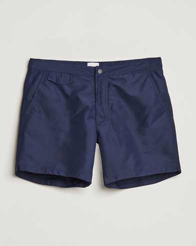 For et mere bæredygtigt valg |  Recycled Seaqual Tailored Swim Shorts Navy