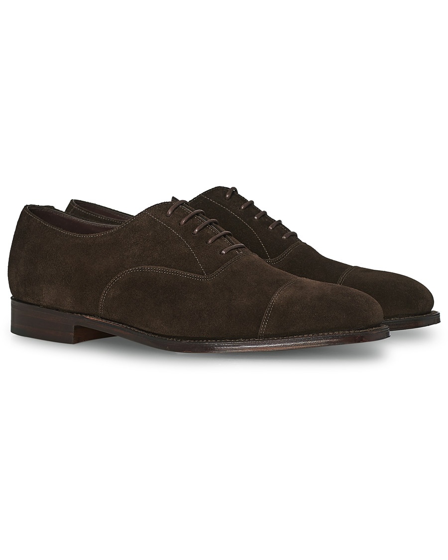  Aldwych Oxford Dark Brown Suede