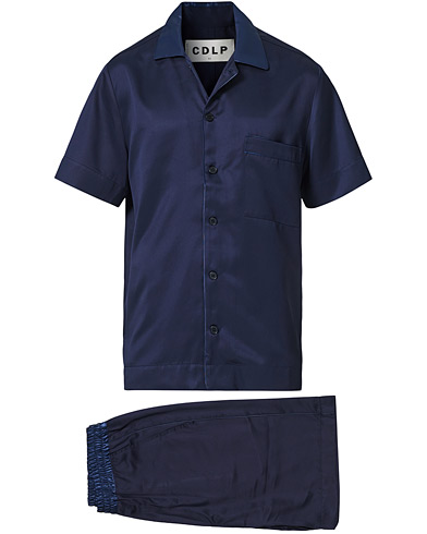 Pyjamas |  Home Suit Short Sleeve Navy Blue