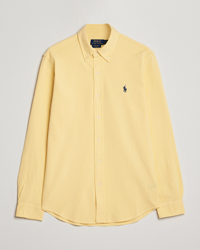 Herre | Poloskjorter | Polo Ralph Lauren | Featherweight Mesh Shirt Corn Yellow