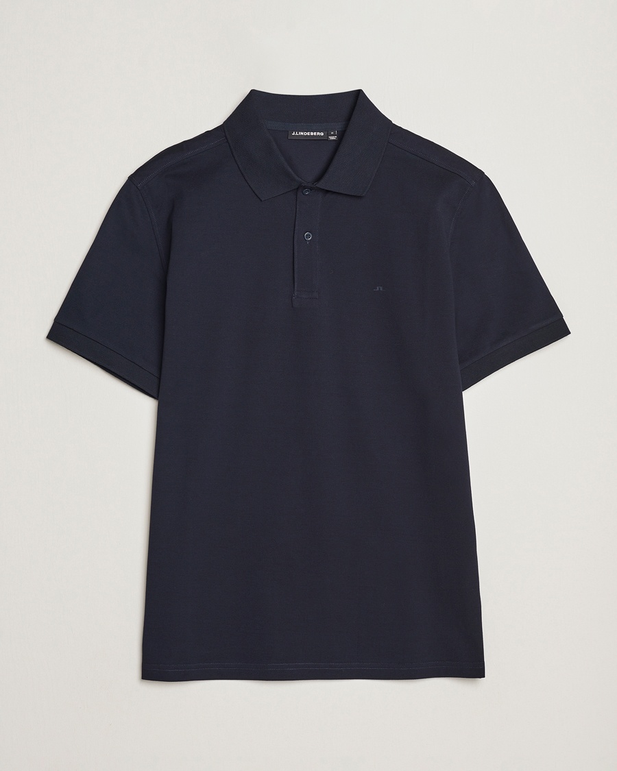 Herre | | J.Lindeberg | Troy Polo Pique Navy