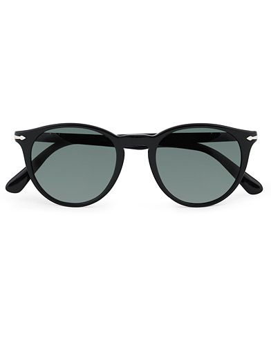 Runde solbriller |  0PO3152S Sunglasses Black/Polar Green