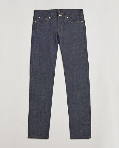 Herre | Blå jeans | A.P.C. | Petit Standard Jeans Dark Indigo