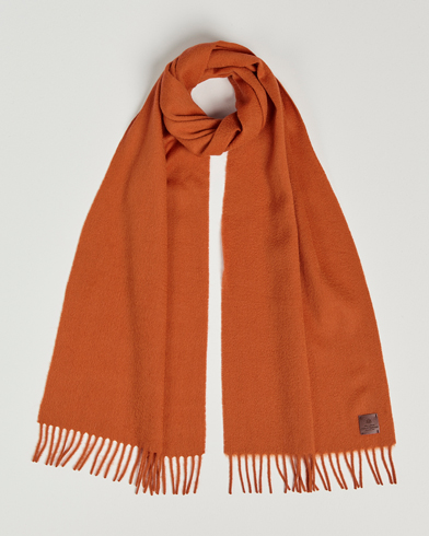 Herre | Halstørklæder | Amanda Christensen | Merino Wool Scarf Orange