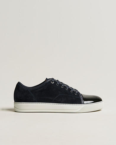 Herre | Sommerens sko | Lanvin | Patent Cap Toe Sneaker Navy