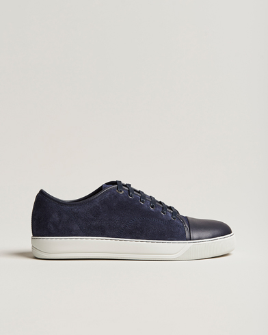 Herre | Sommerens sko | Lanvin | Nappa Cap Toe Sneaker Navy