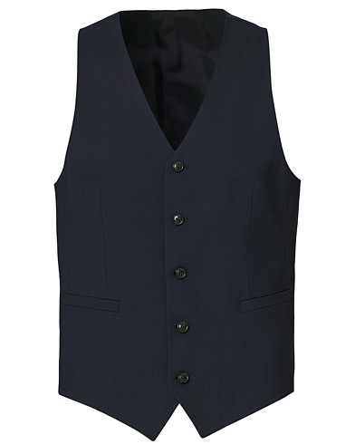 Vest |  Litt Wool Waistcoat Blue