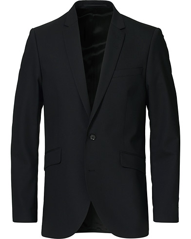 Habitjakker |  James Wool Suit Blazer Black