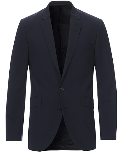 Habitjakker |  James Wool Suit Blazer Blue