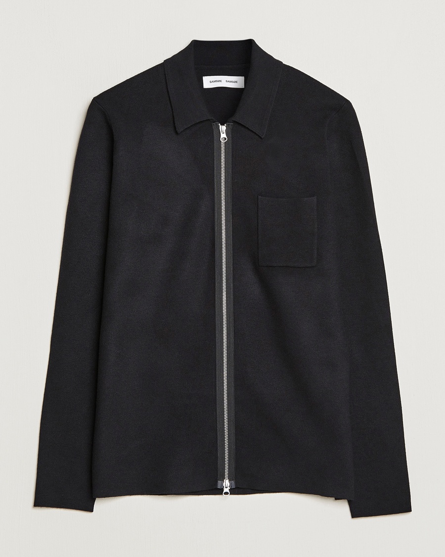 Samsøe Samsøe Guna Full Zip Black – Sort