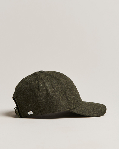Herre | Tilbehør | Varsity Headwear | Flannel Baseball Cap Forest Green