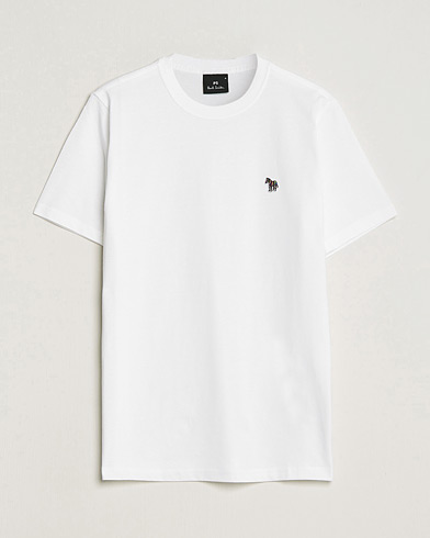 Herre | PS Paul Smith | PS Paul Smith | Organic Cotton Zebra T-Shirt White