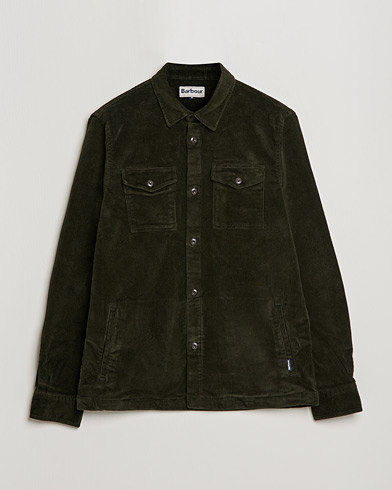 Herre | Shirt Jackets | Barbour Lifestyle | Corduroy Overshirt Olive